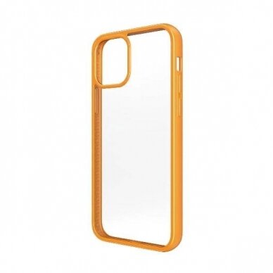 PanzerGlass Dėklas iPhone 12 / 12 Pro - Permatomas orange 3 PanzerGlass Dėklas iPhone 12 / 12 Pro - Permatomas orange 3