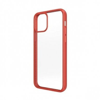 PanzerGlass Dėklas iPhone 12 Pro Max - Permatomas red 3 PanzerGlass Dėklas iPhone 12 Pro Max - Permatomas red 3