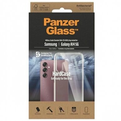 PanzerGlass Dėklas Samsung Galaxy A14 5G - Permatomas 2 PanzerGlass Dėklas Samsung Galaxy A14 5G - Permatomas 2