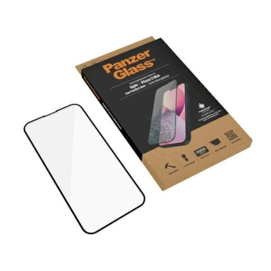 PanzerGlass E2E Microfracture antibacterial Apsauginis stiklas iPhone 13 mini -Juodas 4 PanzerGlass E2E Microfracture antibacterial Apsauginis stiklas iPhone 13 mini -Juodas 4