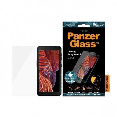 Samsung Galaxy Xcover 5 PanzerGlass E2E Pro Regular antibakterinis apsauginis stiklas