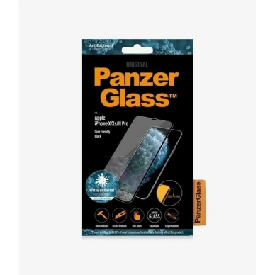 PanzerGlass E2E Super+ Apsauginis stiklas iPhone X / XS /11 Pro -Juodas 2 PanzerGlass E2E Super+ Apsauginis stiklas iPhone X / XS /11 Pro -Juodas 2
