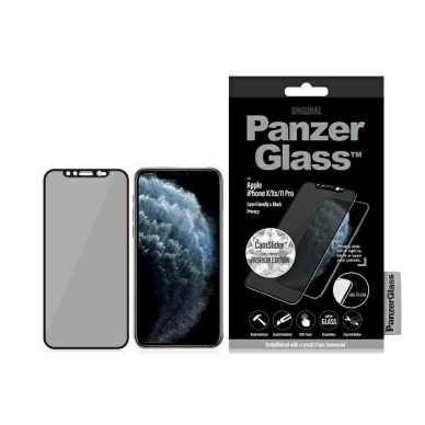iPhone X / XS / 11 Pro PanzerGlass E2E Super+ apsauginis stiklas – juodas