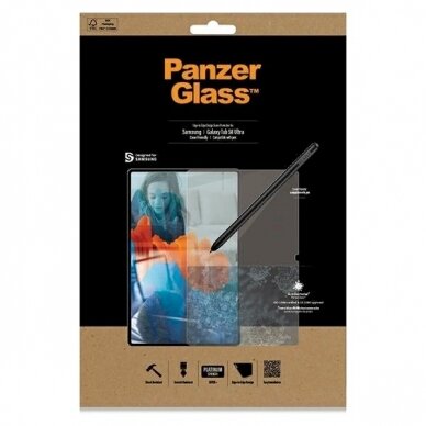 Samsung Galaxy Tab S8 Ultra PanzerGlass E2E Super+ apsauginis stiklas 6