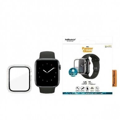 PanzerGlass Full Body Dėklas Apple Watch 4 / 5 / 6 / SE 44 mm - Permatomas PanzerGlass Full Body Dėklas Apple Watch 4 / 5 / 6 / SE 44 mm - Permatomas