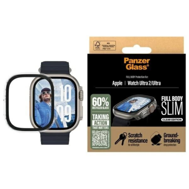 PanzerGlass Full Body Slim Apple Watch Ultra 2 / Ultra 49mm Skaidrus/Skaidrus 3715 PanzerGlass Full Body Slim Apple Watch Ultra 2 / Ultra 49mm Skaidrus/Skaidrus 3715