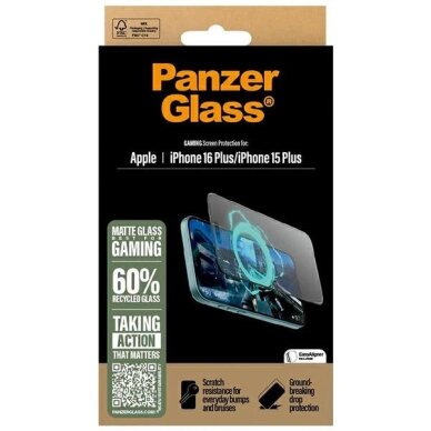iPhone 16 Plus 6.7" PanzerGlass Gaming Screen Protector Ultra-Wide Fit 2859 3 iPhone 16 Plus 6.7" PanzerGlass Gaming Screen Protector Ultra-Wide Fit 2859 3