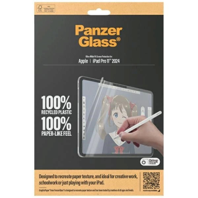 PanzerGlass GraphicPaper antibacterial Apsauginė plėvelėa glare filter iPad Pro 11 2024 3 PanzerGlass GraphicPaper antibacterial Apsauginė plėvelėa glare filter iPad Pro 11 2024 3