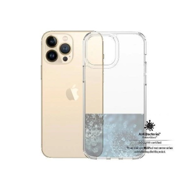 PanzerGlass HardCase antibacterial Military Grade certified Apsauginis dėklas iPhone 13 Pro Max - Permatomas 2 PanzerGlass HardCase antibacterial Military Grade certified Apsauginis dėklas iPhone 13 Pro Max - Permatomas 2
