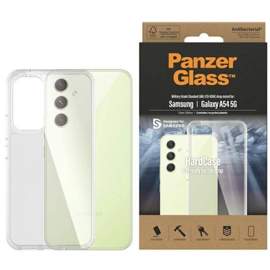 PanzerGlass HardCase antibacterial Military Grade certified Apsauginis dėklas Samsung Galaxy A54 5G - Permatomas PanzerGlass HardCase antibacterial Military Grade certified Apsauginis dėklas Samsung Galaxy A54 5G - Permatomas