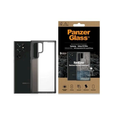 PanzerGlass HardCase antibacterial Military Grade certified Apsauginis dėklas Samsung Galaxy S22 Ultra - Permatomas PanzerGlass HardCase antibacterial Military Grade certified Apsauginis dėklas Samsung Galaxy S22 Ultra - Permatomas