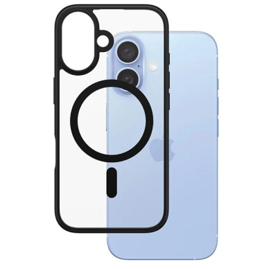 iPhone 16 – PanzerGlass HardCase dėklas 6.1" - Juodas/Juodas MagSafe 1301 1