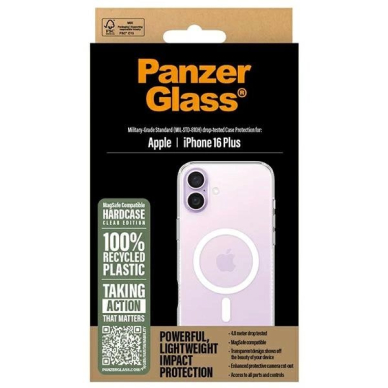 iPhone 16 Plus – PanzerGlass HardCase dėklas 6.7" - Baltas MagSafe 1293 3