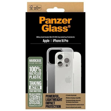 iPhone 16 Pro – PanzerGlass HardCase dėklas 6.3" - Skaidrus 1288 3