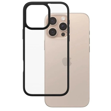 iPhone 16 Pro Max – PanzerGlass HardCase dėklas 6.9" - Juodas/Juodas 1298 1