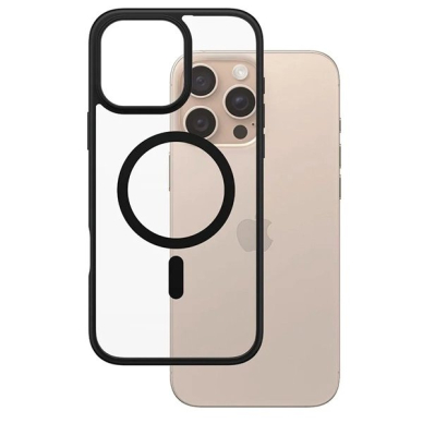 iPhone 16 Pro Max – PanzerGlass HardCase dėklas 6.9" - Juodas/Juodas MagSafe 1304 1