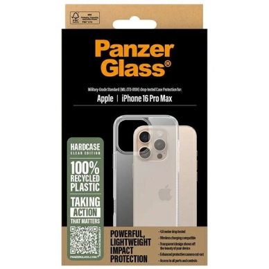 iPhone 16 Pro Max – PanzerGlass HardCase dėklas 6.9" - Skaidrus 1290 3
