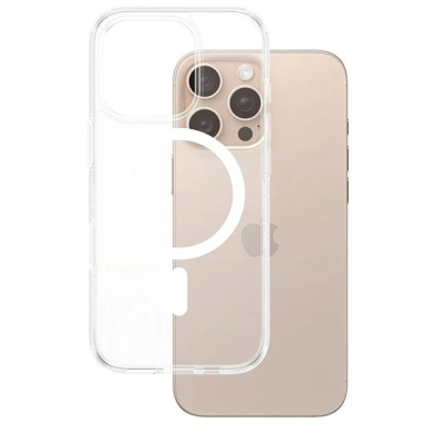 iPhone 16 Pro Max – PanzerGlass HardCase dėklas 6.9" - Baltas MagSafe 1294 1