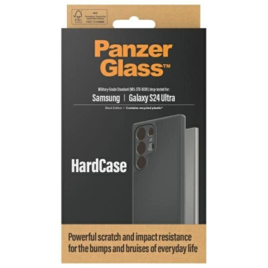 PanzerGlass HardCase Military grade skirtas Samsung Galaxy S24 Ultra - Juodas 3