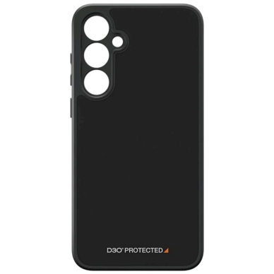 Samsung Galaxy A55 5G PanzerGlass Apsauginis dėklas D3O® Bio su kariniu sertifikatu – permatomas juodas 2