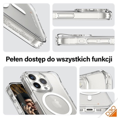 iPhone 15 Pro PanzerGlass HardCase su MagSafe ir D3O kariniu sertifikatu – skaidrus 2