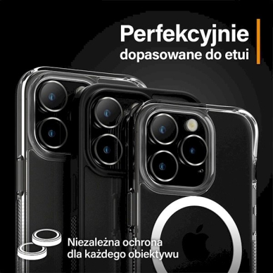PanzerGlass Hoops Camera Protection iPhone 15 Pro / 15 Pro Max - Juodas Frame 4 PanzerGlass Hoops Camera Protection iPhone 15 Pro / 15 Pro Max - Juodas Frame 4