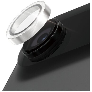 iPhone Air PanzerGlass Hoops Glitter sidabrinis kameros apsauginis stiklas 1 iPhone Air PanzerGlass Hoops Glitter sidabrinis kameros apsauginis stiklas 1