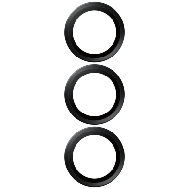 PanzerGlass Hoops objektyvo apsauga – apsauginis stiklas Samsung Galaxy S25 – juoda 2