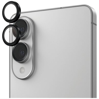 Samsung Galaxy S25 Edge PanzerGlass Hoops kameros apsauga – juoda 1