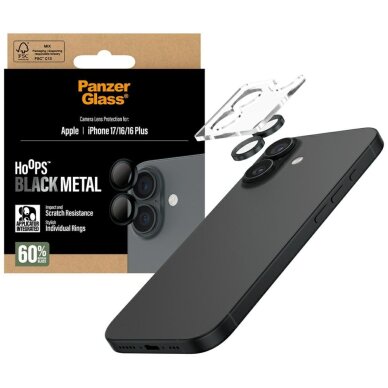 iPhone 16 / 16 Plus / 17 PanzerGlass Hoops kameros apsauga 3