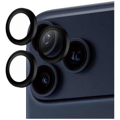 iPhone 17 Pro / 17 Pro Max / 16 Pro / 16 Pro Max PanzerGlass Hoops kameros apsauga – juoda 1 iPhone 17 Pro / 17 Pro Max / 16 Pro / 16 Pro Max PanzerGlass Hoops kameros apsauga – juoda 1