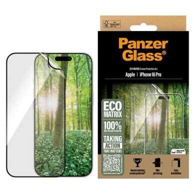 iPhone 16 Pro 6.3" PanzerGlass MATRIX Screen Protector Ultra-Wide Fit 2870 iPhone 16 Pro 6.3" PanzerGlass MATRIX Screen Protector Ultra-Wide Fit 2870
