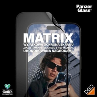 PanzerGlass Matrix Ultra-Wide-Fit Hibridinis stiklas iPhone 15 Pro Maxpositioner 2 PanzerGlass Matrix Ultra-Wide-Fit Hibridinis stiklas iPhone 15 Pro Maxpositioner 2
