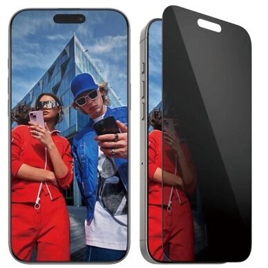 iPhone 16 Pro Max 6.9" PanzerGlass Privacy Screen Protector Ultra-Wide Fit P2864 1