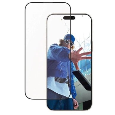 iPhone 16 Pro Max 6.9" PanzerGlass Aluminum Frame Screen Protector Ultra-Wide Fit 2852 1