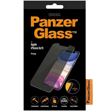 PanzerGlass Standard Fit Apsauginis stiklas privatized iPhone XR/11 3 PanzerGlass Standard Fit Apsauginis stiklas privatized iPhone XR/11 3