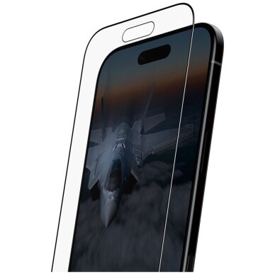 iPhone Air PanzerGlass Stealth Ultra-Wide Fit Fastfit grūdintas stiklas 1