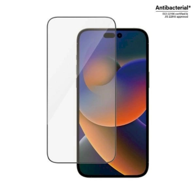 iPhone 14 Pro Max PanzerGlass Ultra-Wide Fit antibakterinis apsauginis stiklas 1 iPhone 14 Pro Max PanzerGlass Ultra-Wide Fit antibakterinis apsauginis stiklas 1