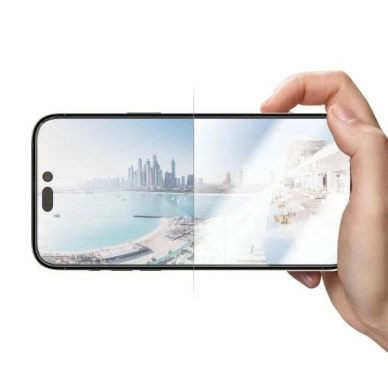 PanzerGlass Ultra-Wide Fit antibacterial apsauginis stiklas glare filter positioner iPhone 14 Pro Max 6 PanzerGlass Ultra-Wide Fit antibacterial apsauginis stiklas glare filter positioner iPhone 14 Pro Max 6