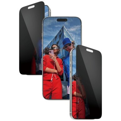 iPhone 17 Pro Max PanzerGlass Ultra-Wide Fit EasyAligner Privacy Glass – privatumo 1