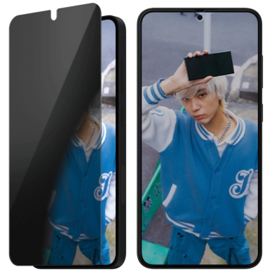PanzerGlass Ultra-Wide Fit Privacy apsauginis stiklas skirtas Samsung Galaxy S25+ 1