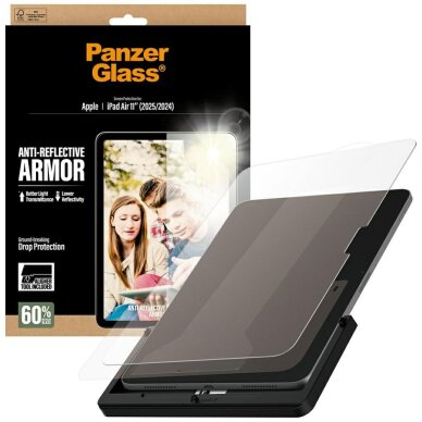iPad Air 11" 2025 (7 kartos) / iPad Air 11" 2024 (6 kartos) PanzerGlass Ultra-Wide Fit Reflective Armor grūdintas stiklas 3 iPad Air 11" 2025 (7 kartos) / iPad Air 11" 2024 (6 kartos) PanzerGlass Ultra-Wide Fit Reflective Armor grūdintas stiklas 3