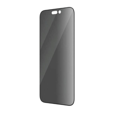 iPhone 14 Pro PanzerGlass Ultra-Wide Fit grūdintas antibakterinis privatumo stiklas su pozicionieriumi 3