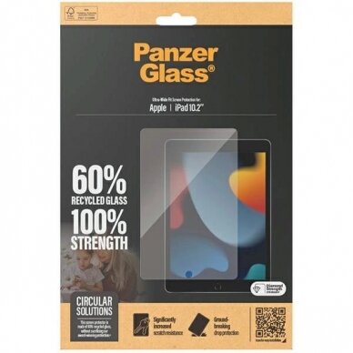 PanzerGlass Ultra-Wide Fit apsauginis stiklas iPad 10.2 3 PanzerGlass Ultra-Wide Fit apsauginis stiklas iPad 10.2 3