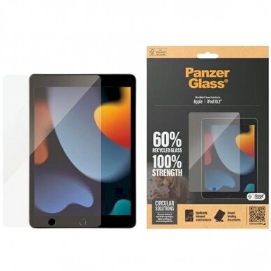 PanzerGlass Ultra-Wide Fit apsauginis stiklas iPad 10.2 PanzerGlass Ultra-Wide Fit apsauginis stiklas iPad 10.2
