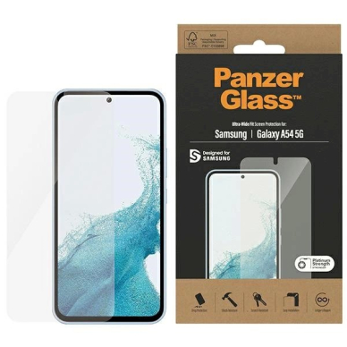 PanzerGlass Ultra-Wide Fit apsauginis stiklas  Samsung Galaxy A54 5G PanzerGlass Ultra-Wide Fit apsauginis stiklas  Samsung Galaxy A54 5G