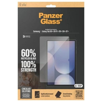 Samsung Galaxy Tab S7+ / S8+ / S9+ / S9 FE+ / S10+ PanzerGlass Ultra-Wide Fit grūdintas stiklas 3