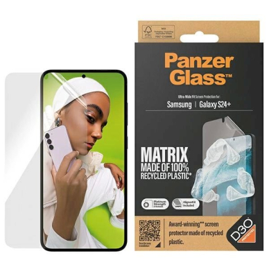 PanzerGlass Ultra-Wide Fit apsauginis stiklas D3O®applicator Samsung Galaxy S24+ PanzerGlass Ultra-Wide Fit apsauginis stiklas D3O®applicator Samsung Galaxy S24+