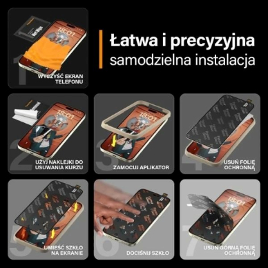 PanzerGlass Ultra-Wide Fit apsauginis stiklas positioner iPhone 15 Plus 13 PanzerGlass Ultra-Wide Fit apsauginis stiklas positioner iPhone 15 Plus 13