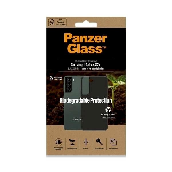 Samsung Galaxy S22+ PanzerGlass Biodegradable dėklas – juodas 1